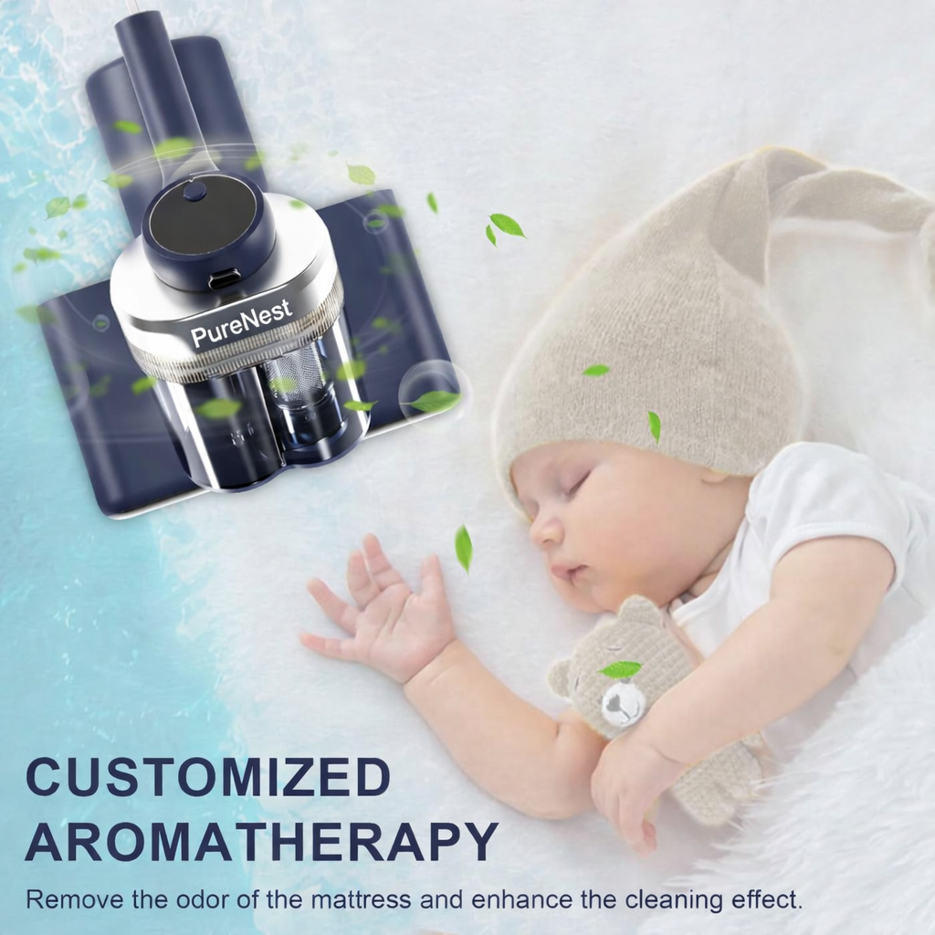 PureNest™ Mattress Vacuum Cleaner for Dust Mites Removal